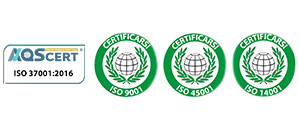 ISO 9001:2015 ISO 37001:2016 ISO 45001:2018